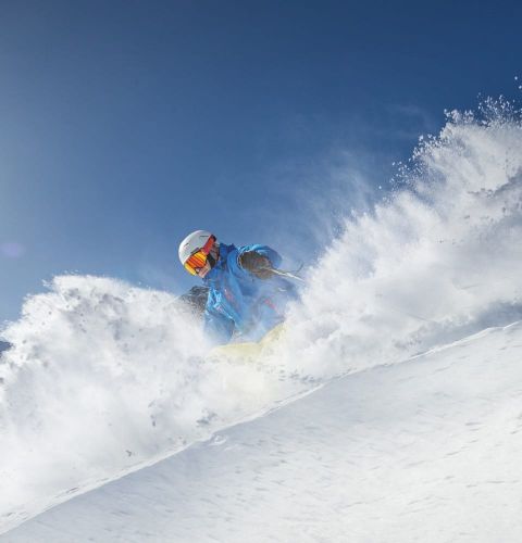 Freeride sulle piste da sci dell'Alta Badia